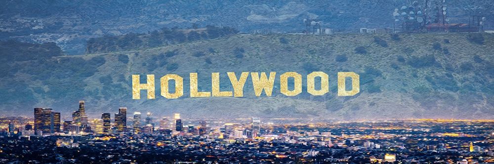 Hollywood art print by Marcus Prime for $57.95 CAD