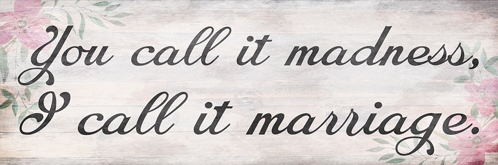 Marriage Outlook art print by Marcus Prime for $57.95 CAD