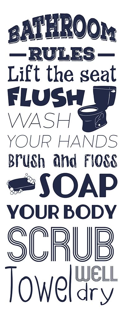 Bath Rules 533 art print by Marcus Prime for $57.95 CAD