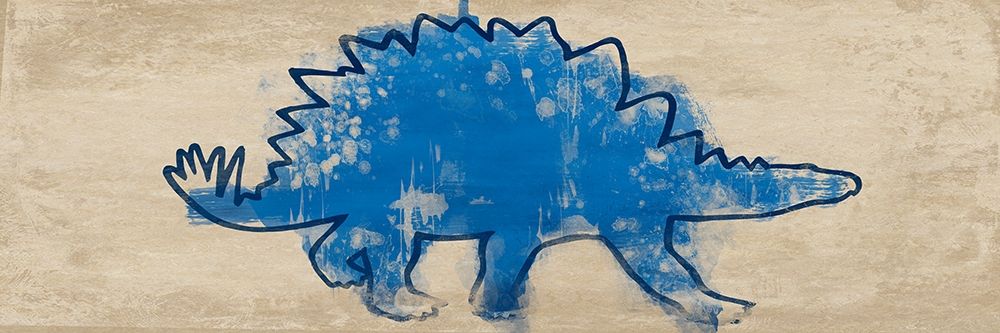 Paint Splashed Dino 2 art print by Marcus Prime for $57.95 CAD