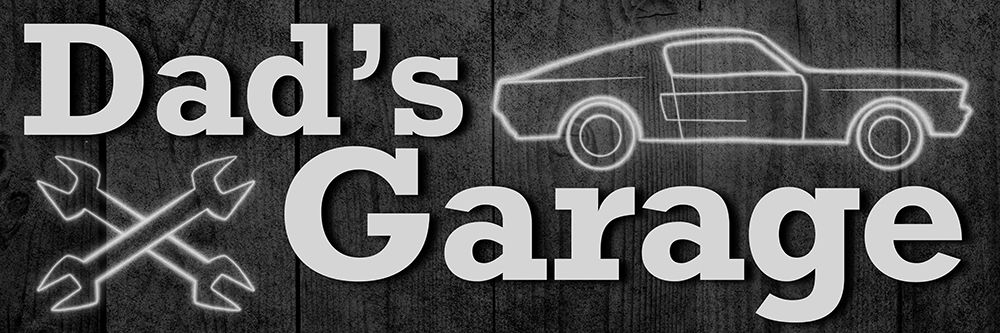Dads Garage 1 art print by Marcus Prime for $57.95 CAD