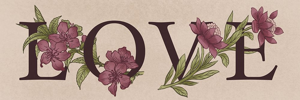 Floral Love 1 art print by Marcus Prime for $57.95 CAD