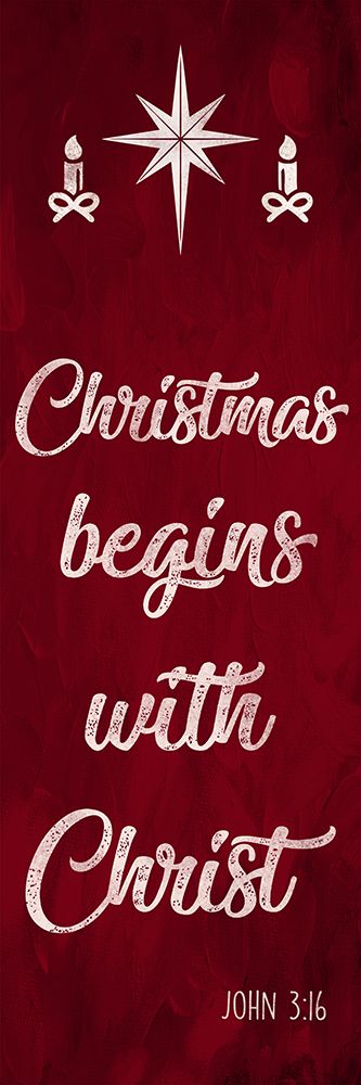 Begins With Christ art print by Marcus Prime for $57.95 CAD