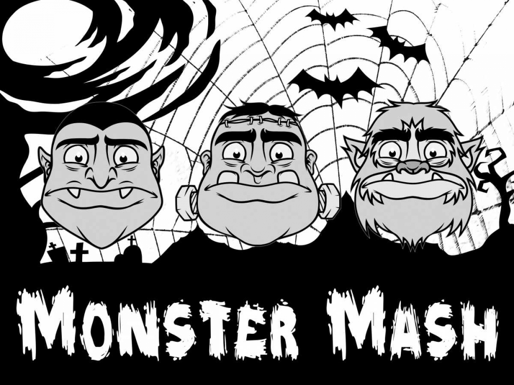 Monster Mash 2 art print by Marcus Prime for $57.95 CAD