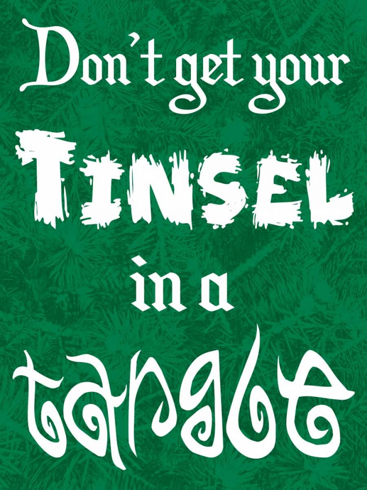 Tinsel Tangle art print by Marcus Prime for $57.95 CAD