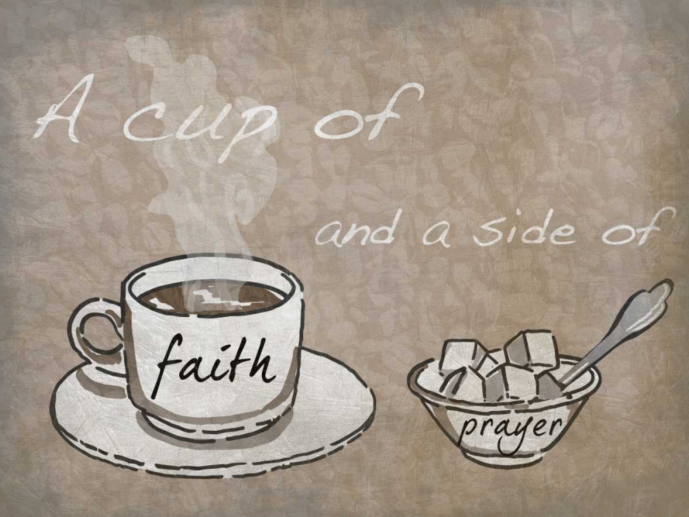 Cup Of Prayer art print by Marcus Prime for $57.95 CAD