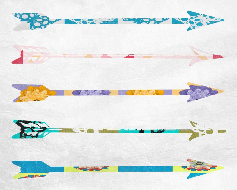 Patchy Arrows art print by Marcus Prime for $57.95 CAD