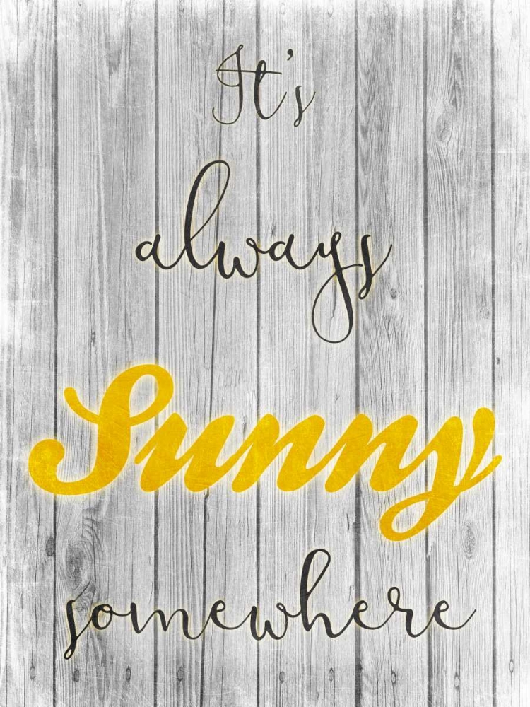 Always Sunny art print by Marcus Prime for $57.95 CAD