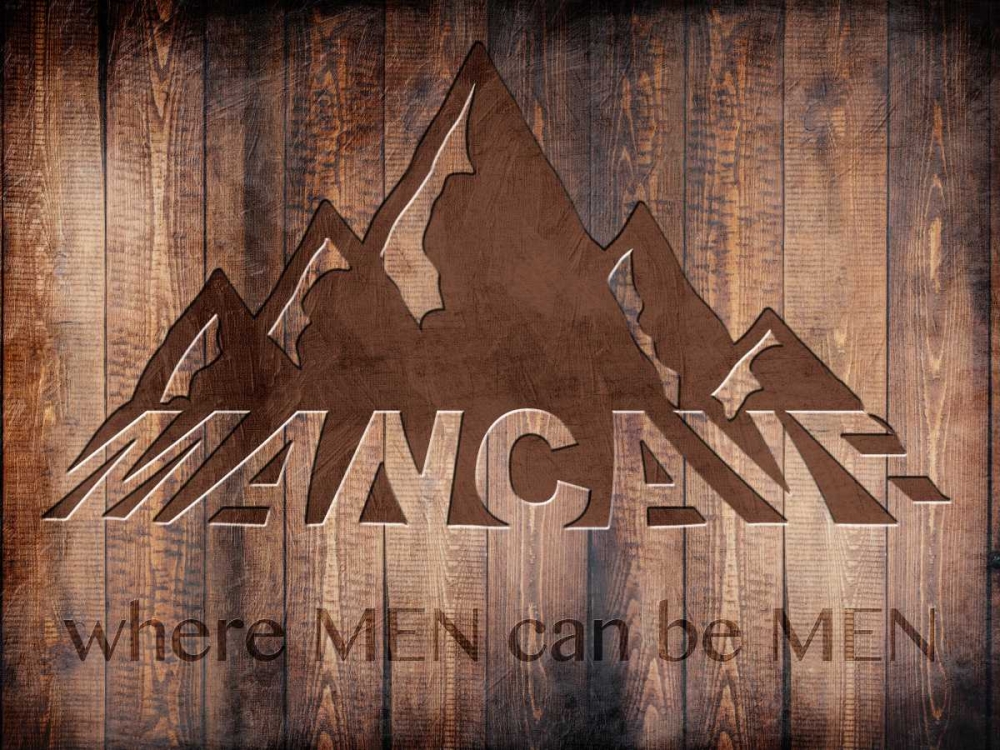 Mancave Men art print by Marcus Prime for $57.95 CAD