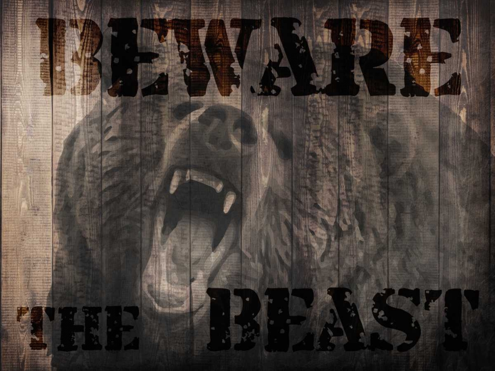 The Beast art print by Marcus Prime for $57.95 CAD