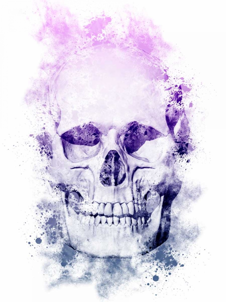 Skeletal Splatter art print by Marcus Prime for $57.95 CAD