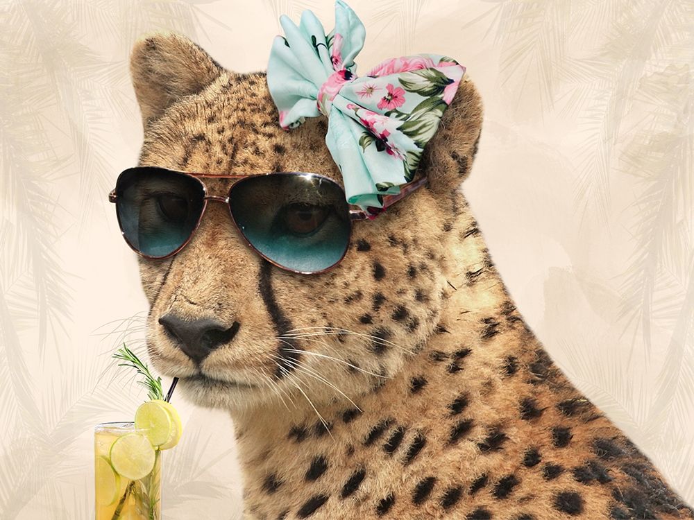 Cool Safari Cat art print by Marcus Prime for $57.95 CAD