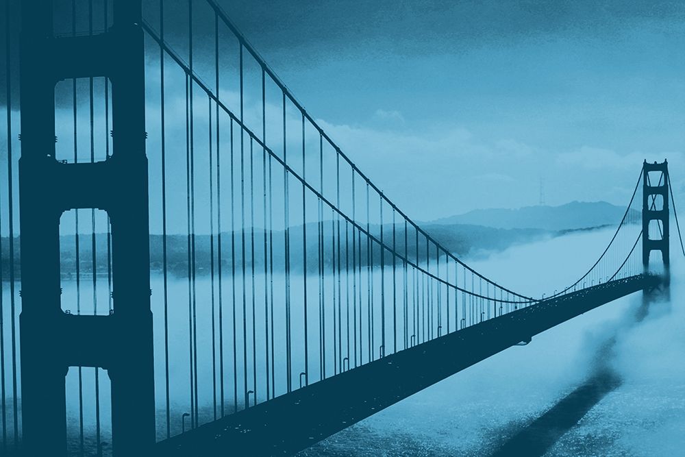 Golden Gate Evening art print by Marcus Prime for $57.95 CAD