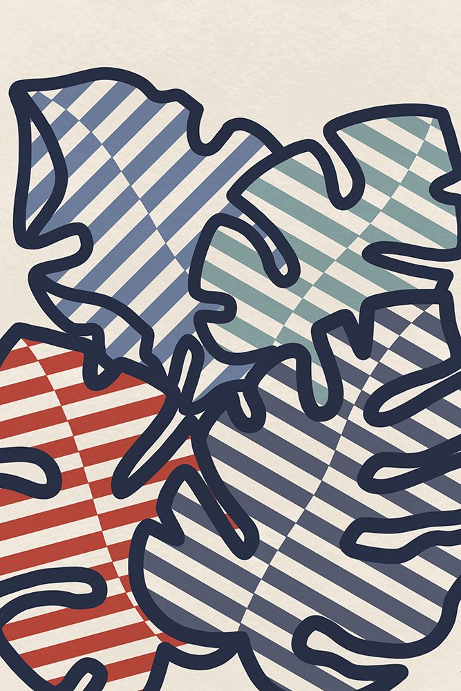Striped Jungle art print by Marcus Prime for $57.95 CAD