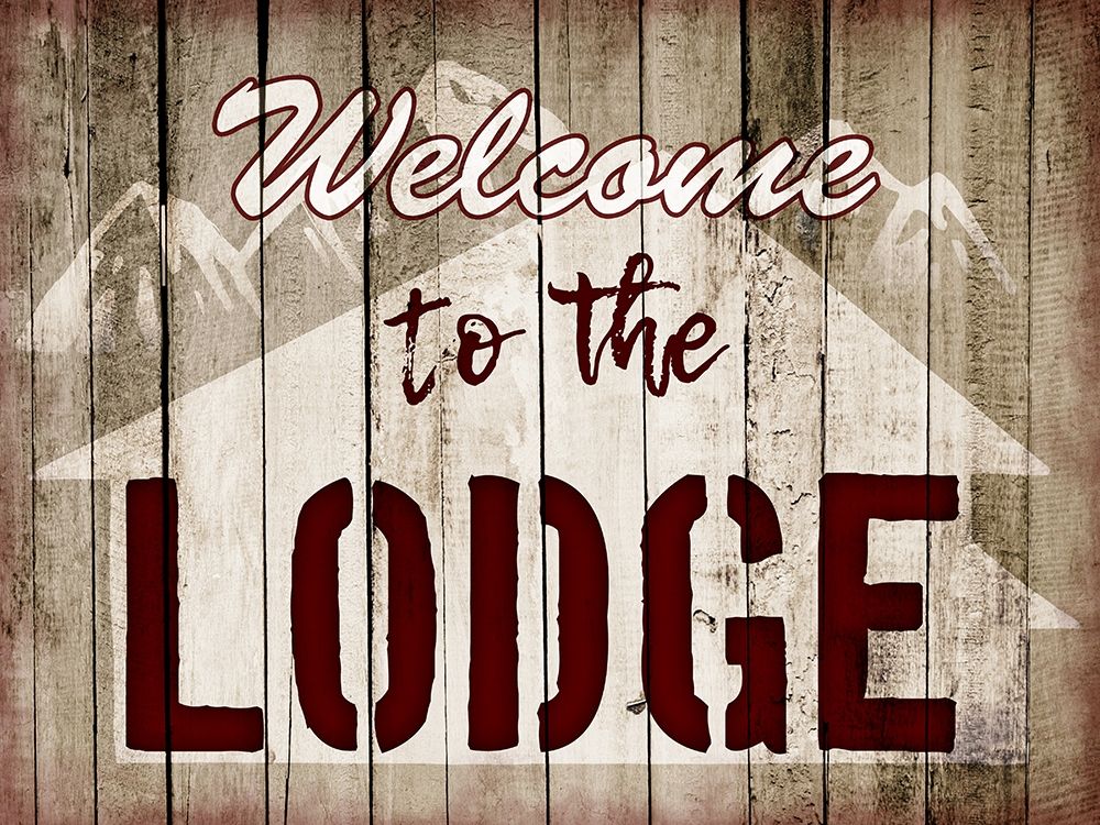 Welcome Lodge art print by Marcus Prime for $57.95 CAD