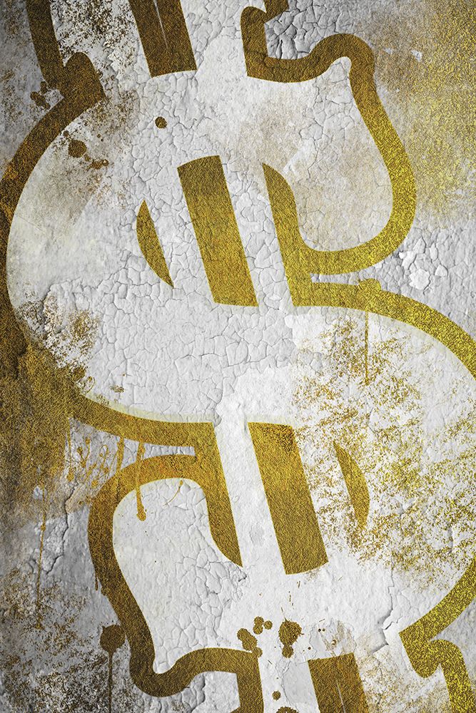 Dollar Sign Graff art print by Marcus Prime for $57.95 CAD