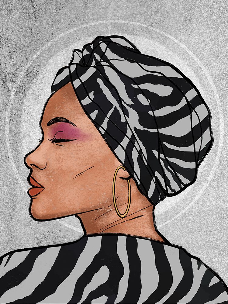 Safari Princess 1 art print by Marcus Prime for $57.95 CAD