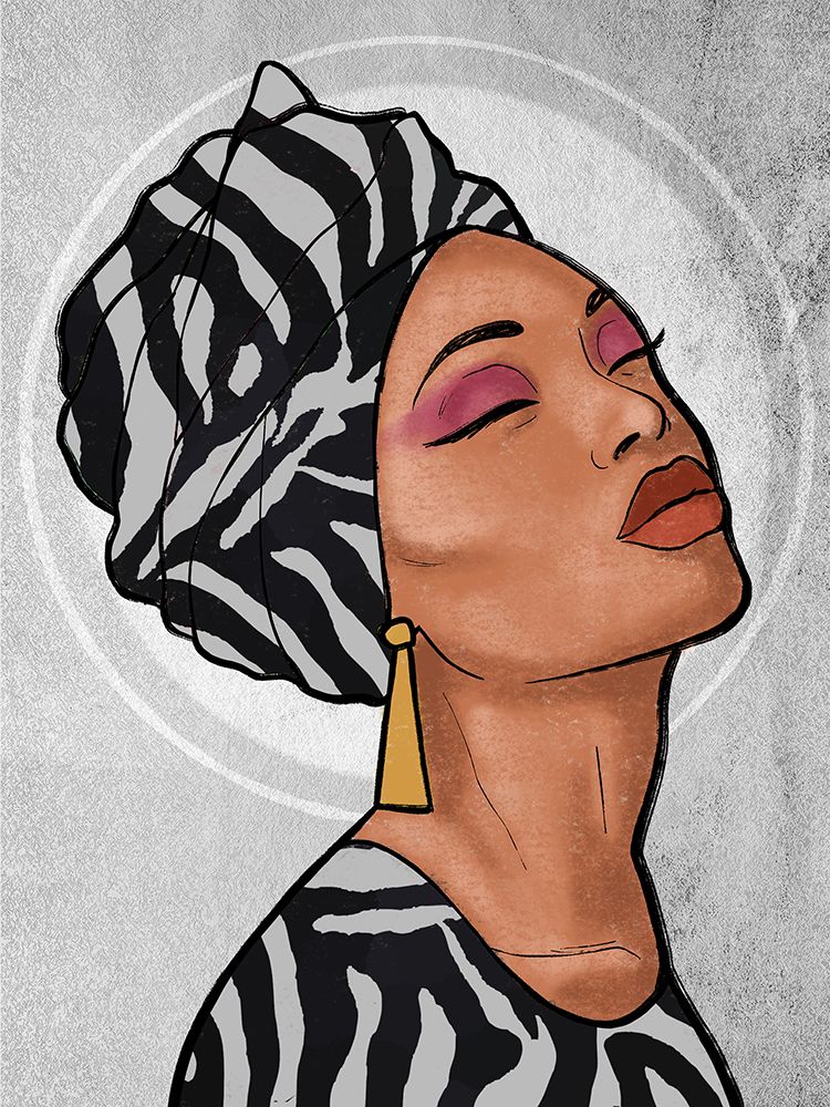 Safari Princess 2 art print by Marcus Prime for $57.95 CAD