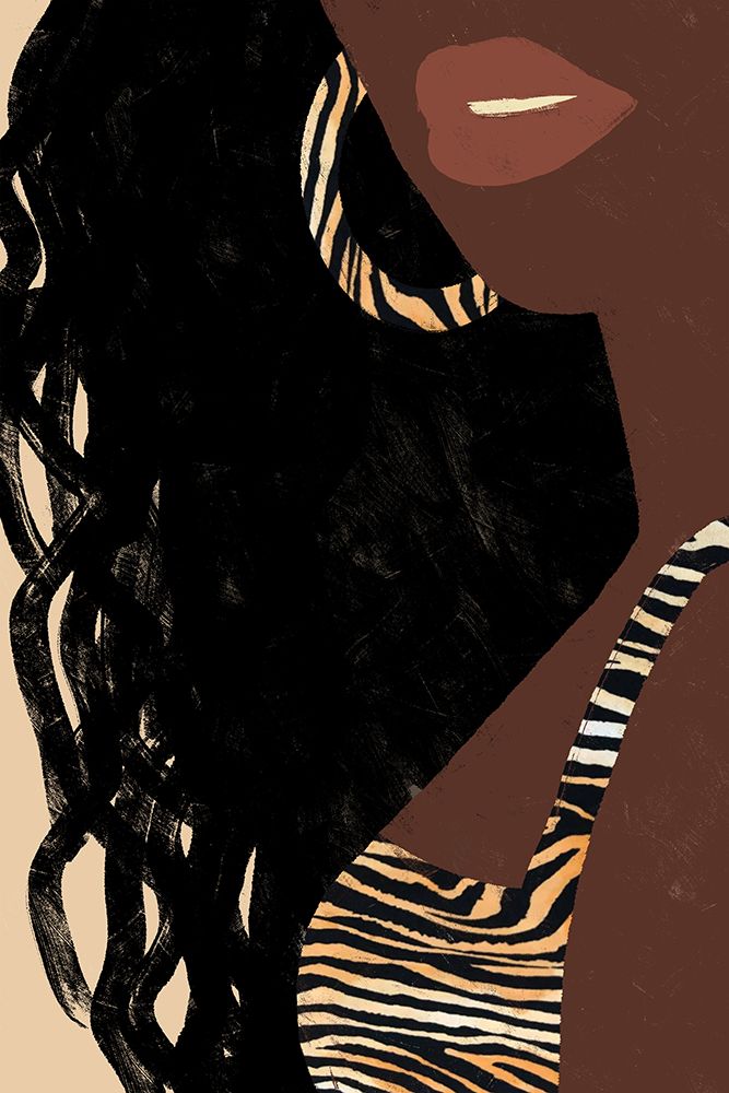 Cheetah_Goddess art print by Marcus Prime for $57.95 CAD