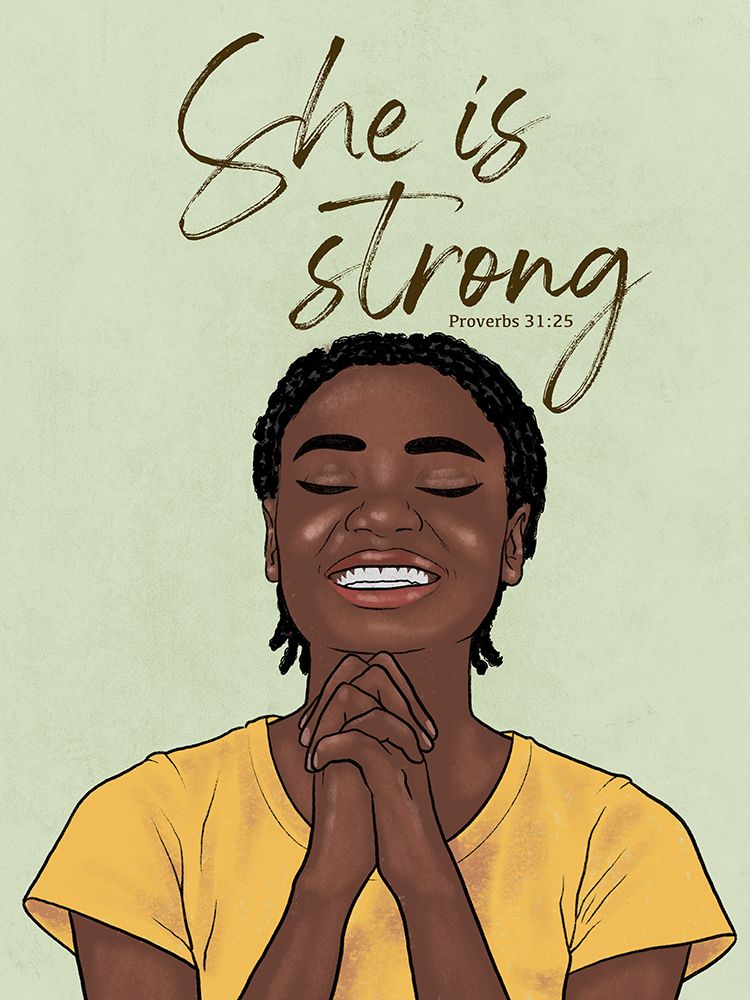 Strong Woman art print by Marcus Prime for $57.95 CAD