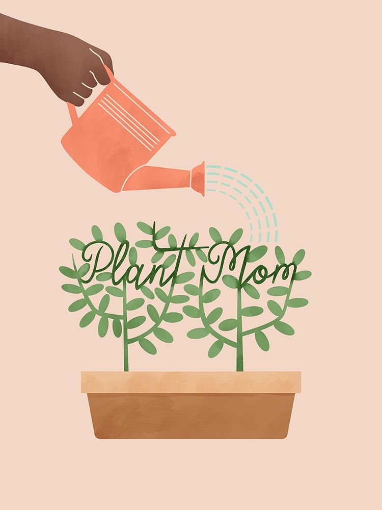 Plant Mom art print by Marcus Prime for $57.95 CAD