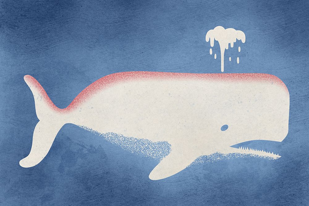 Big Blue Moby art print by Marcus Prime for $57.95 CAD