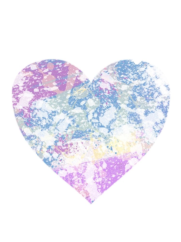 Splattered Heart art print by Marcus Prime for $57.95 CAD
