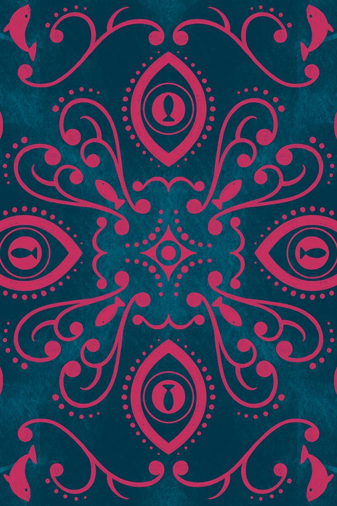 Coastal Pattern 2 art print by Marcus Prime for $57.95 CAD
