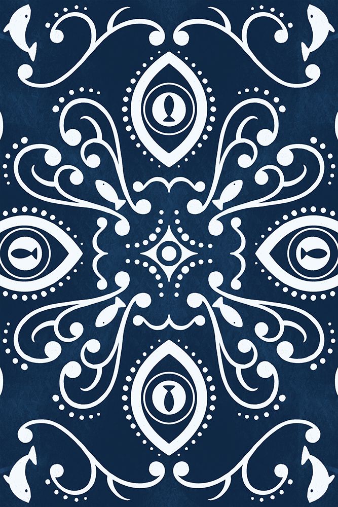 Coastal Pattern 1 art print by Marcus Prime for $57.95 CAD