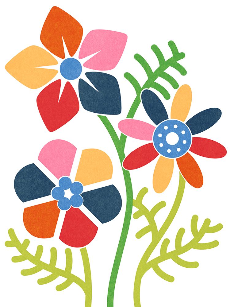 Vibrant Blooms 1 art print by Marcus Prime for $57.95 CAD