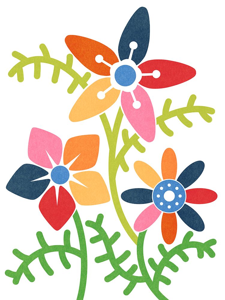 Vibrant Blooms 2 art print by Marcus Prime for $57.95 CAD