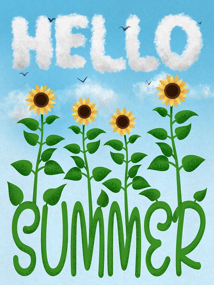 Sunflower Summer art print by Marcus Prime for $57.95 CAD