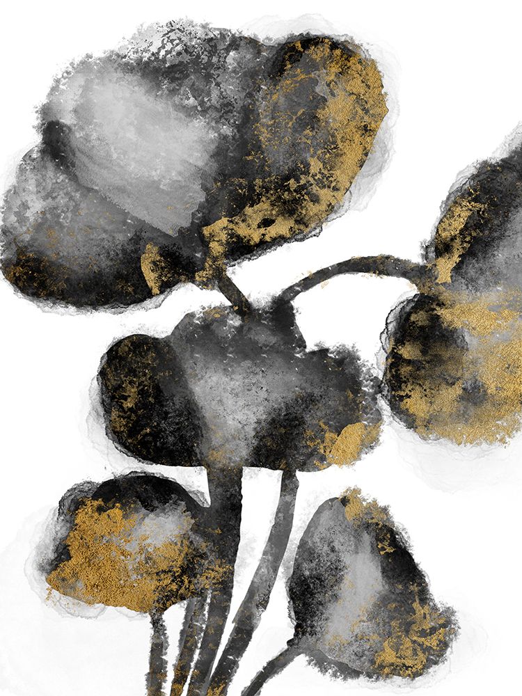 Gold Tainted Burst 1 art print by Marcus Prime for $57.95 CAD