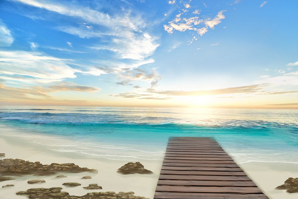Coastal Sunrise art print by Marcus Prime for $57.95 CAD