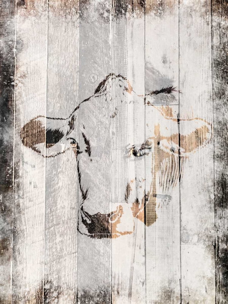 Splattered Cow art print by Marcus Prime for $57.95 CAD