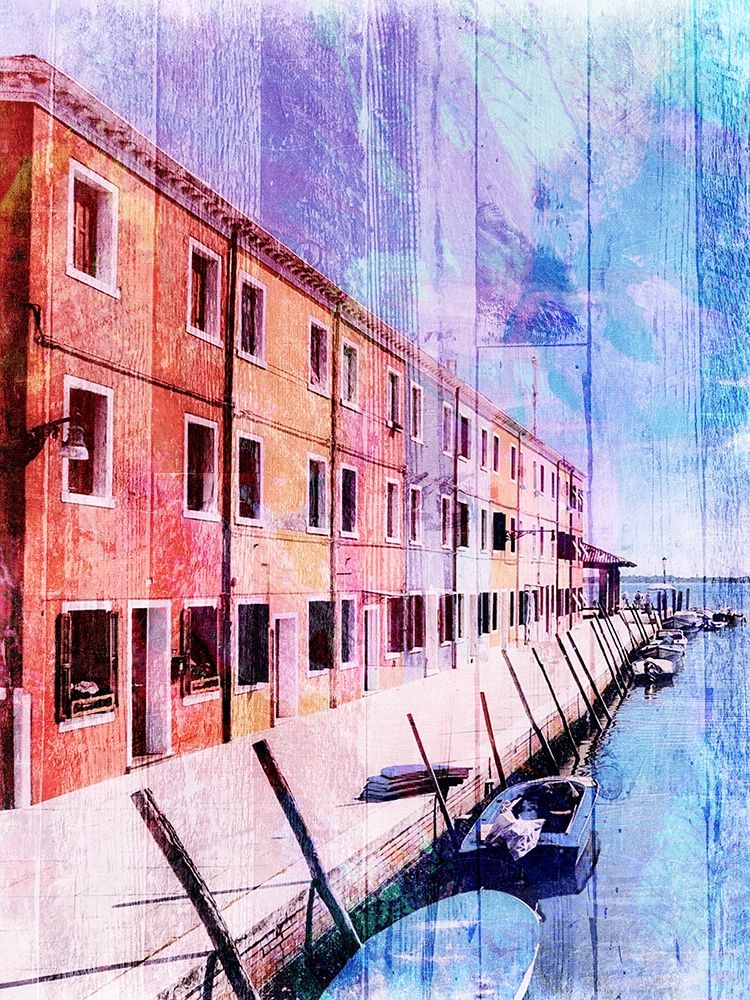 Colorful Riverfront art print by Marcus Prime for $57.95 CAD