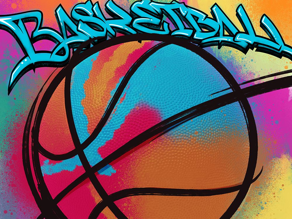 Graffiti Sports 1 art print by Marcus Prime for $57.95 CAD