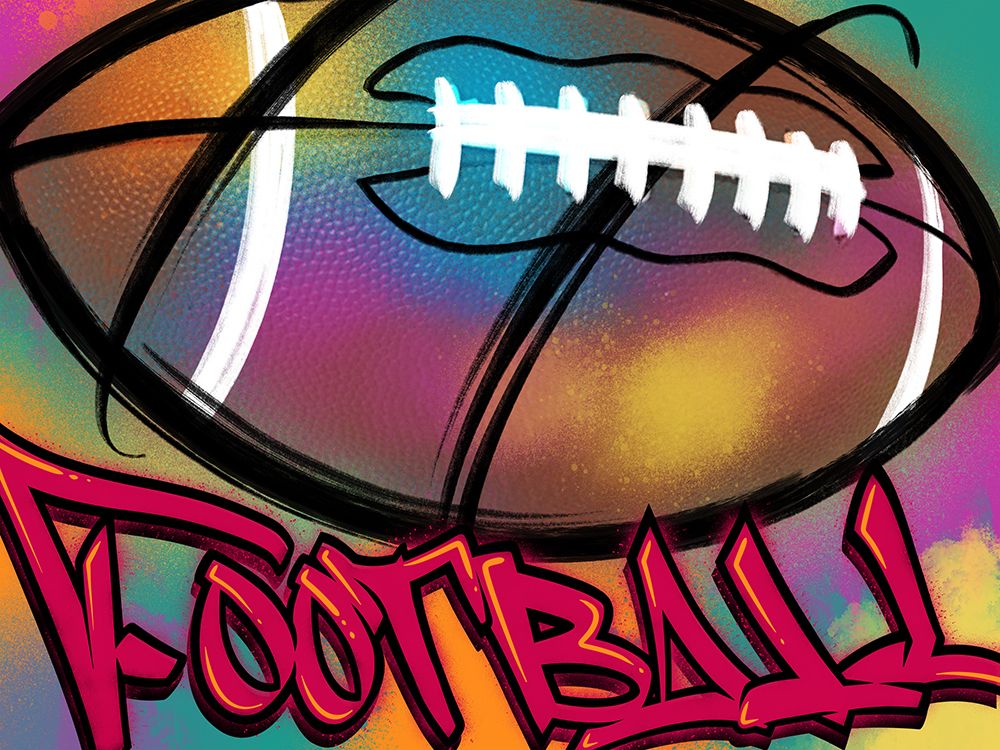 Graffiti Sports 3 art print by Marcus Prime for $57.95 CAD