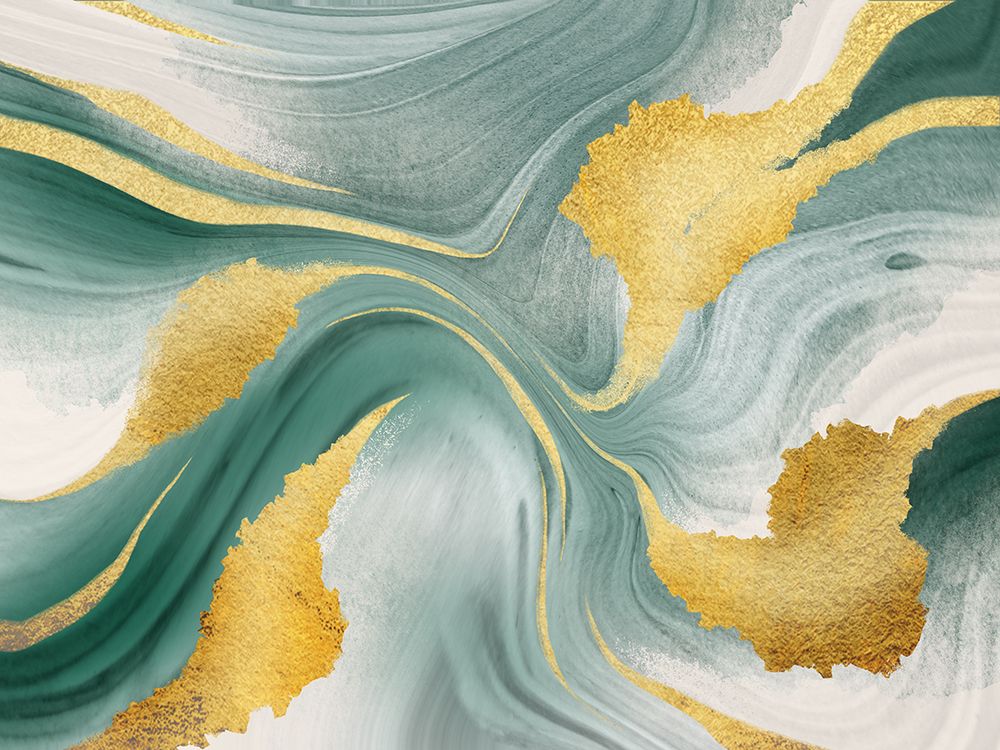 Remixed Movement Emerald art print by Marcus Prime for $57.95 CAD