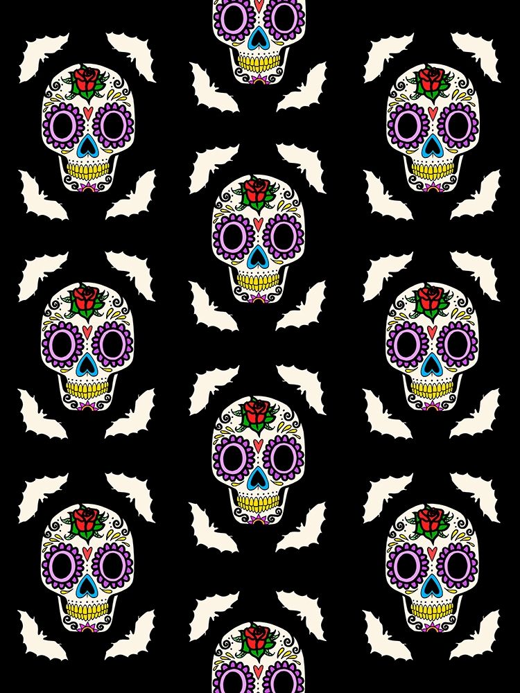 Calavera Walls art print by Marcus Prime for $57.95 CAD