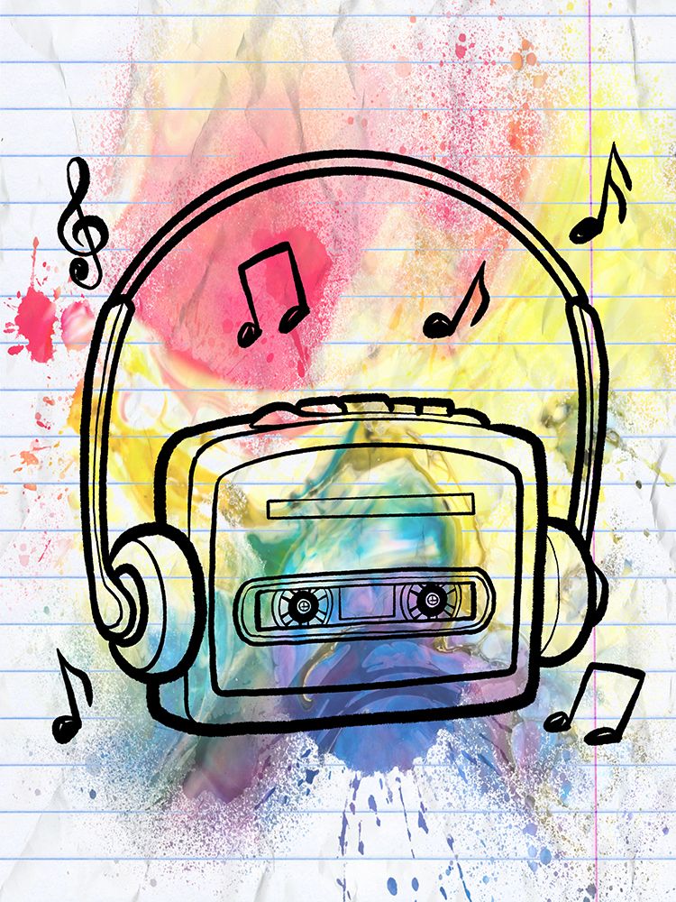 Bursting Sounds 1 art print by Marcus Prime for $57.95 CAD