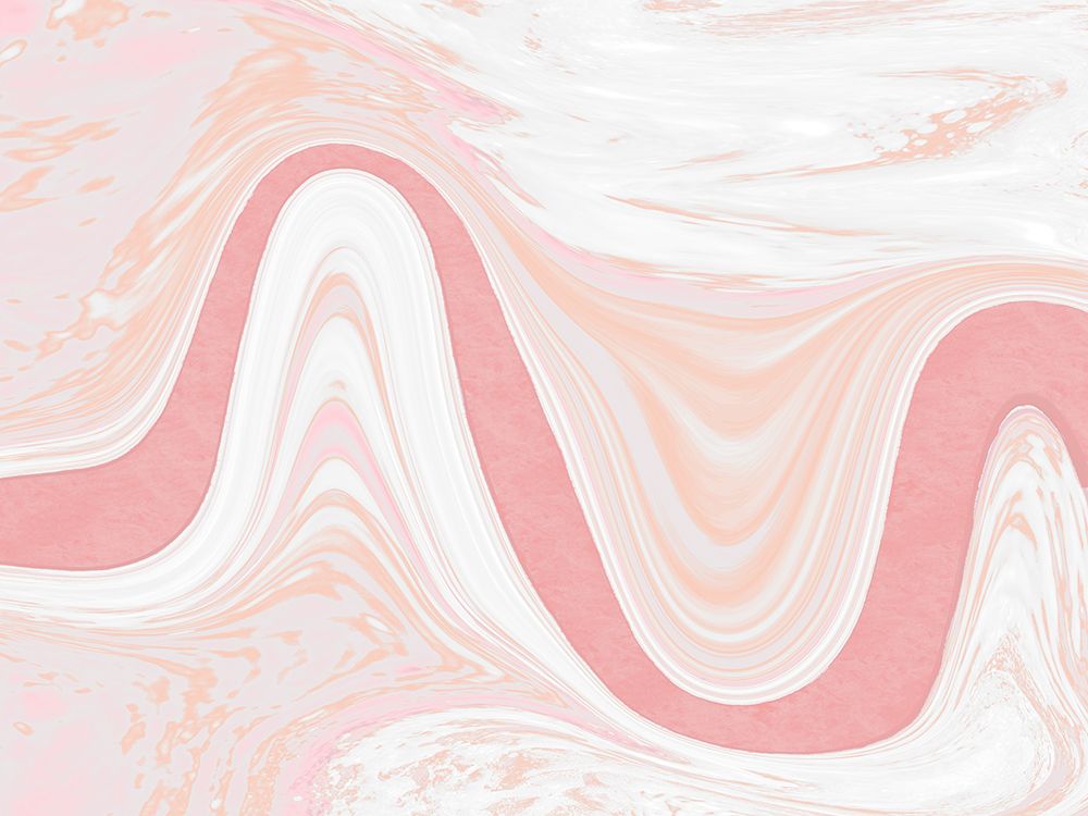 Abstract Blush Modern Views art print by Marcus Prime for $57.95 CAD