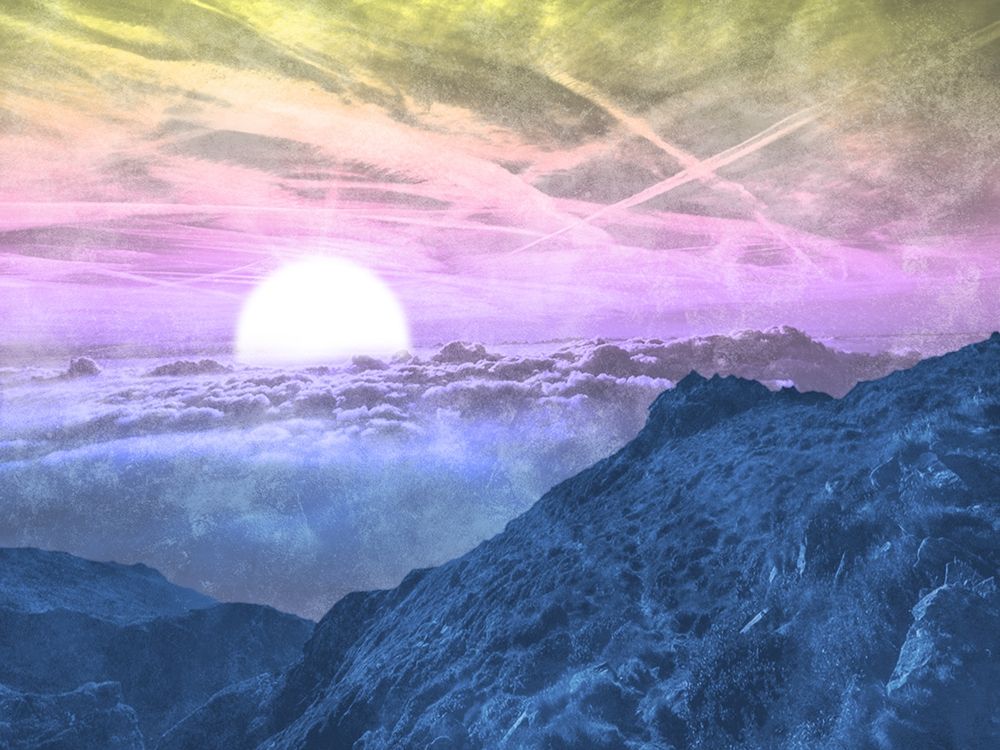 Peering Sun art print by Marcus Prime for $57.95 CAD