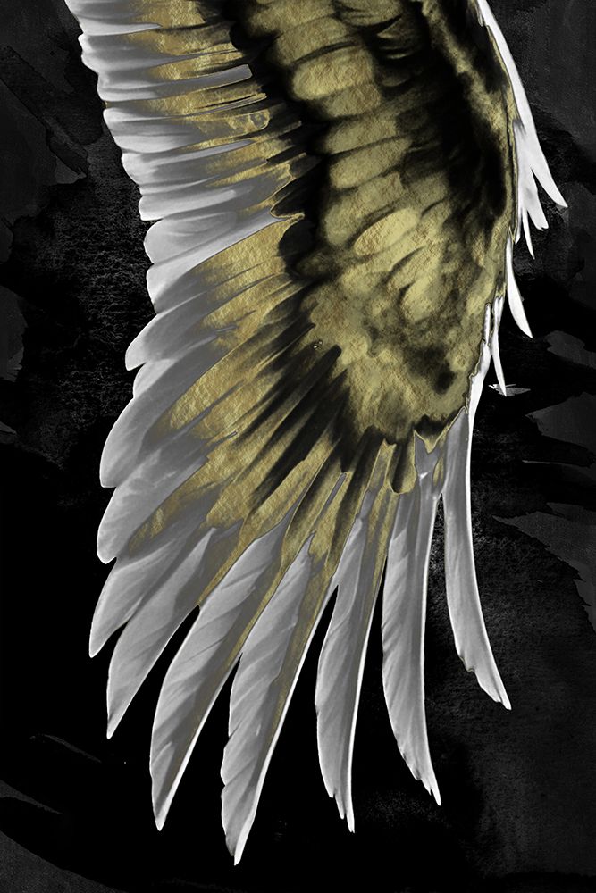 Golden Wing art print by Marcus Prime for $57.95 CAD