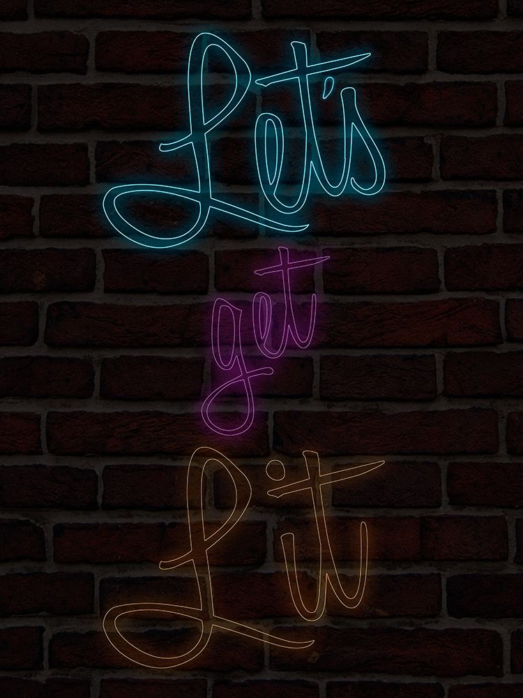 Lets Get Lit art print by Marcus Prime for $57.95 CAD