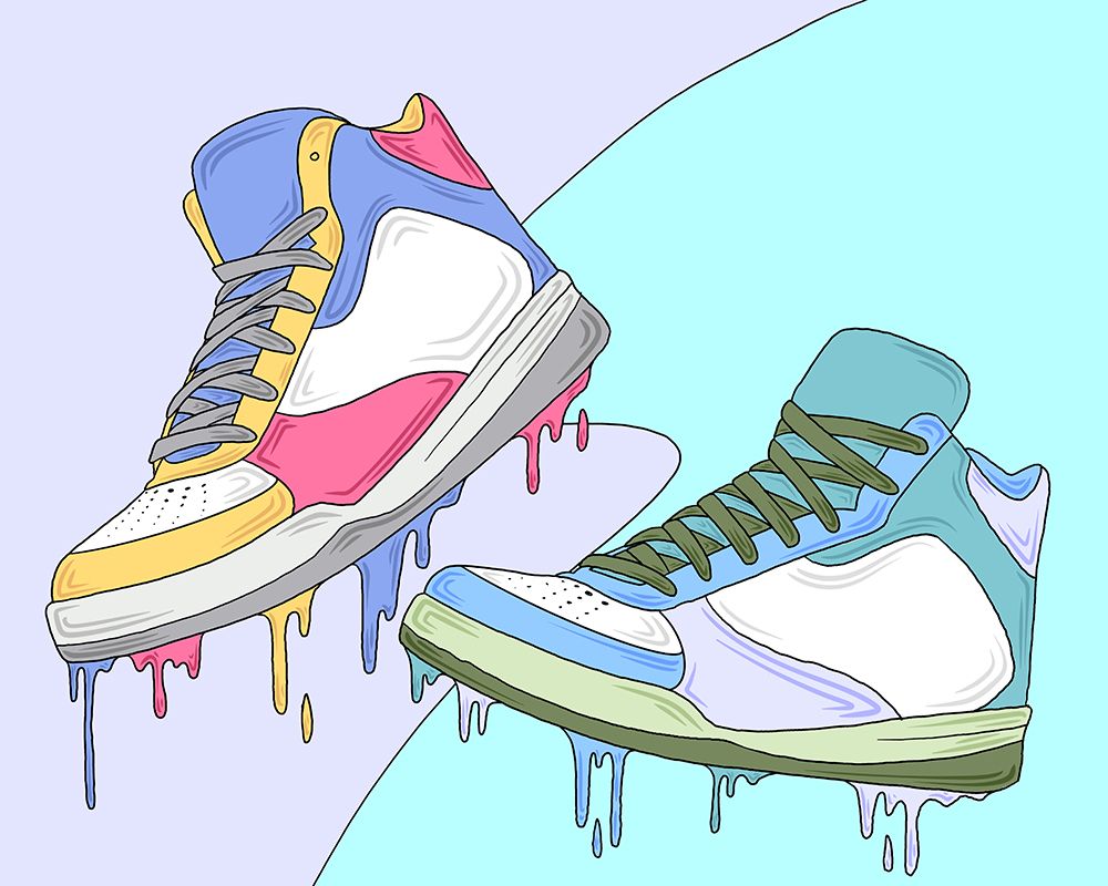 Melting Shoes 1 art print by Marcus Prime for $57.95 CAD