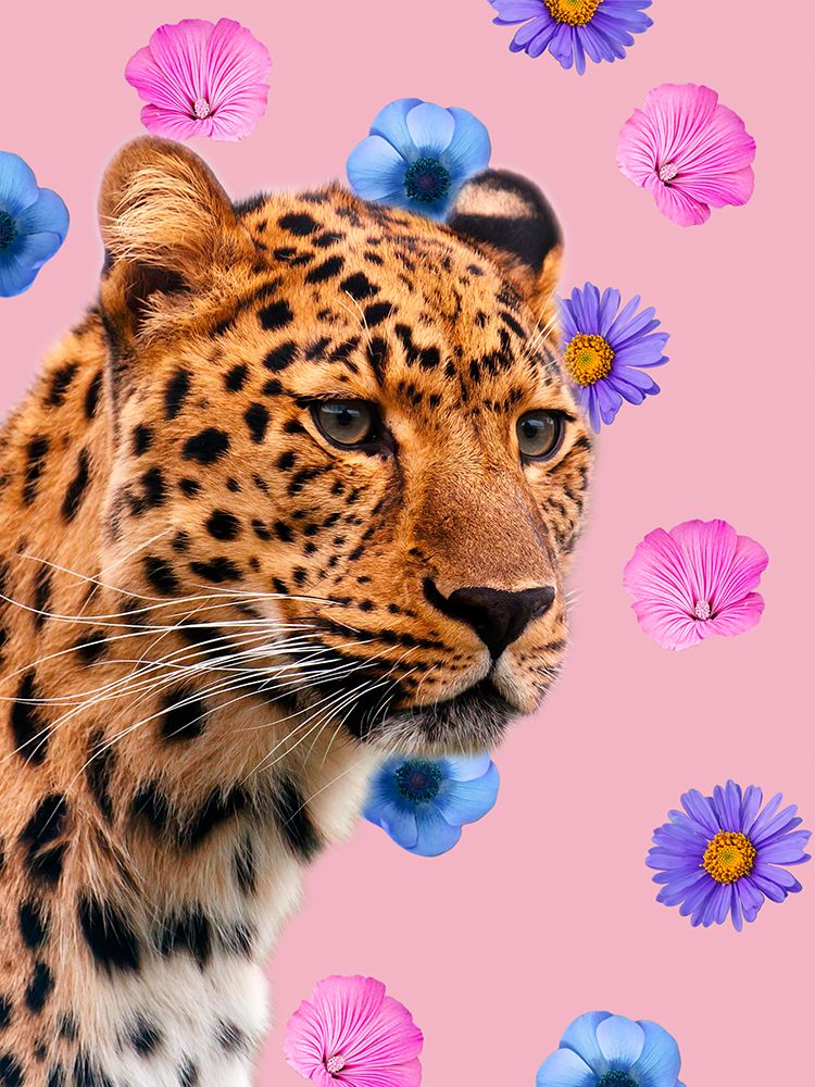Floral Safari 1 art print by Marcus Prime for $57.95 CAD