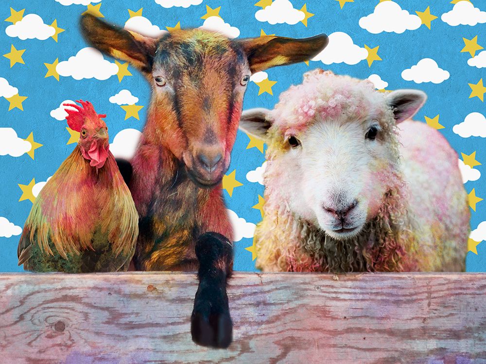 Whimsical Friends 1 art print by Marcus Prime for $57.95 CAD