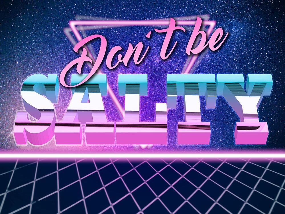 Dont Be Salty 2 art print by Marcus Prime for $57.95 CAD