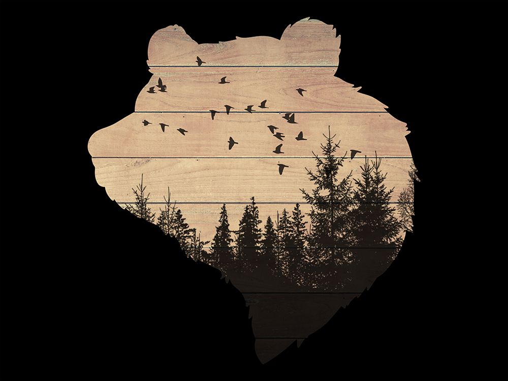 Wilderness Bear art print by Marcus Prime for $57.95 CAD